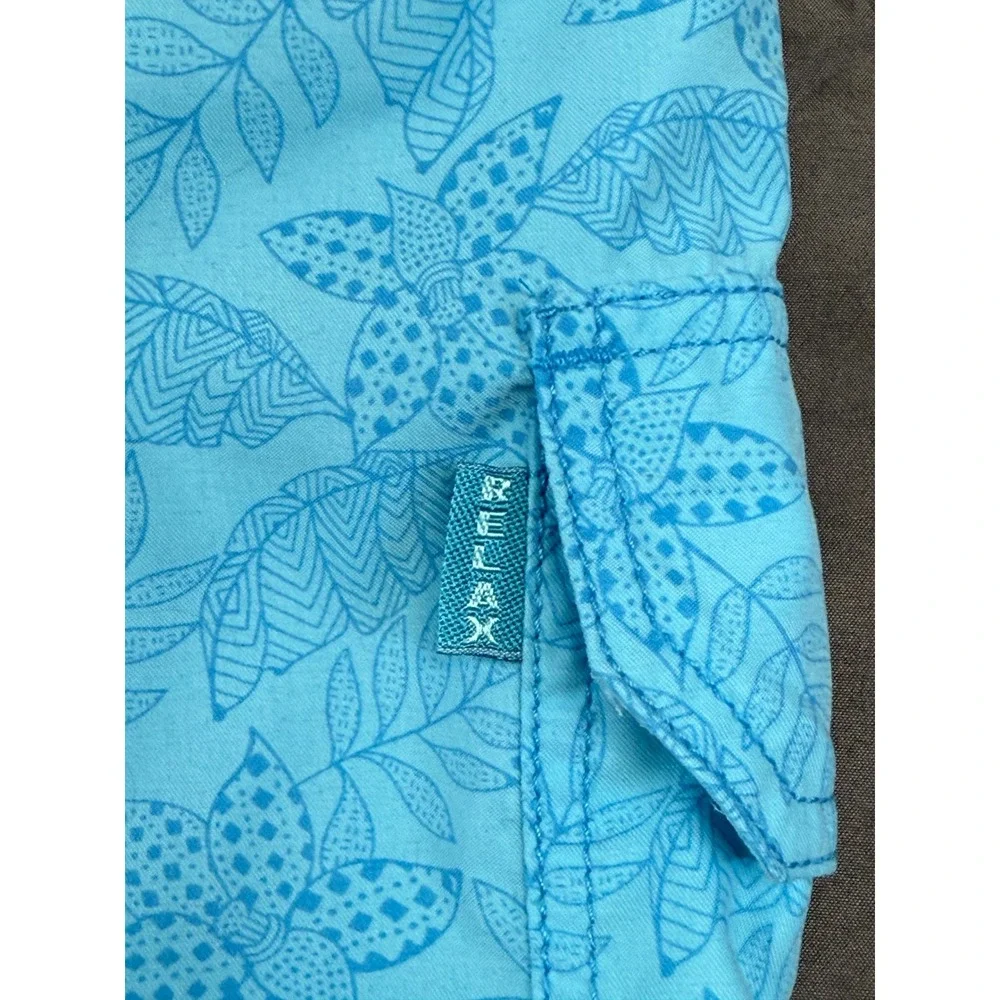 Tommy Bahama Relax Mens XL Swim Trunks Blue Floral Cargo Pocket‎ Mesh Lined